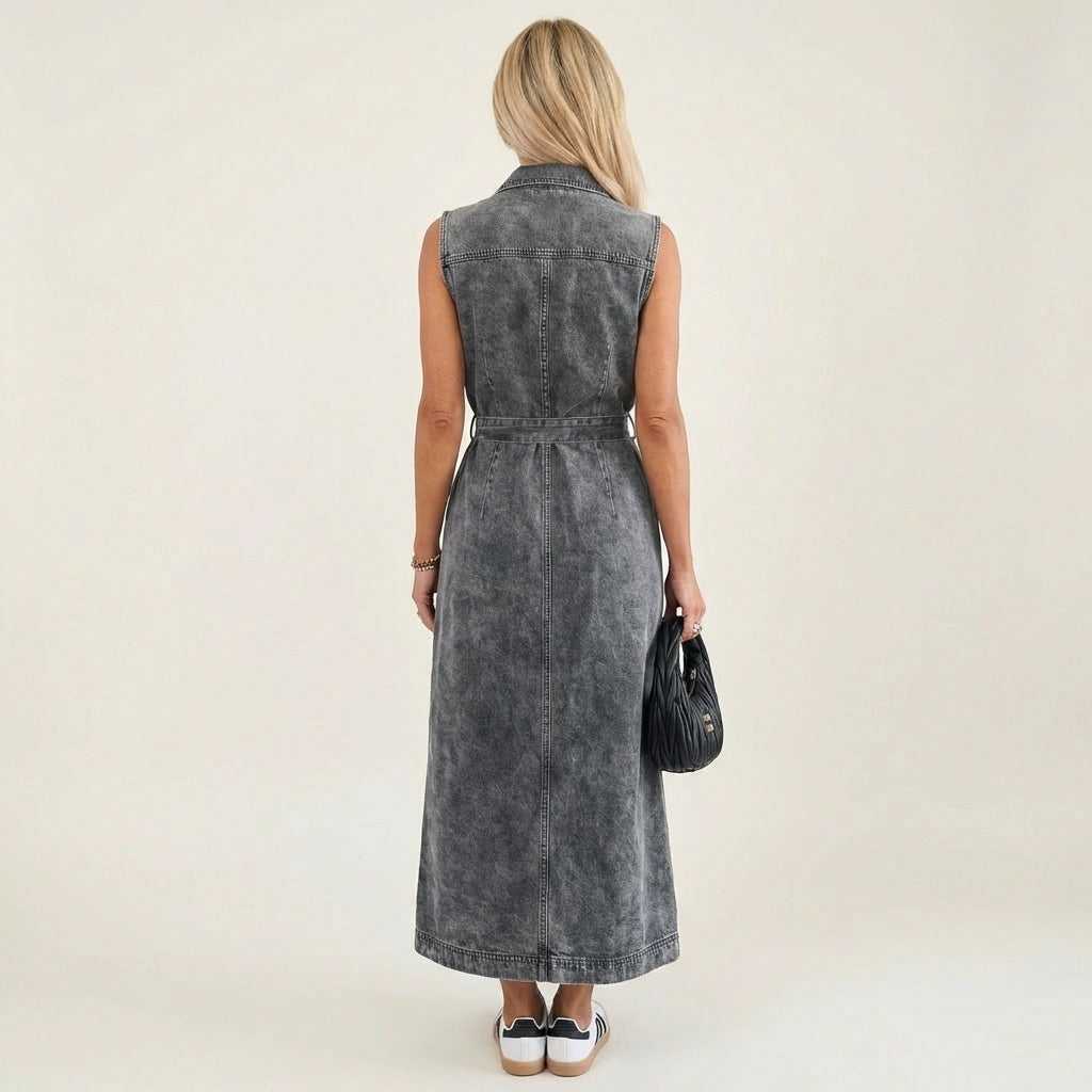 Georgina | Maxi Vestido de Denim