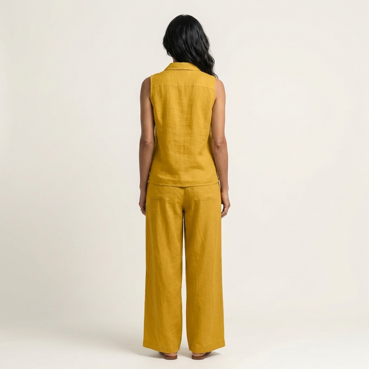 Twiila | Top Cruzado y Pantalón Ancho