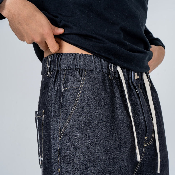 Ikki - Pantalón en denim confort