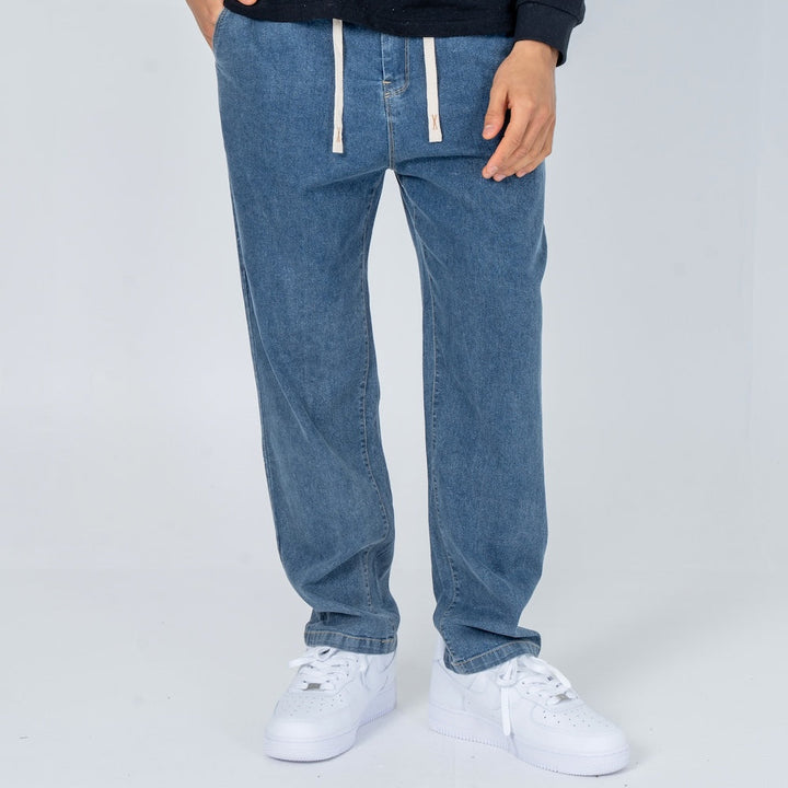 Ikki - Pantalón en denim confort