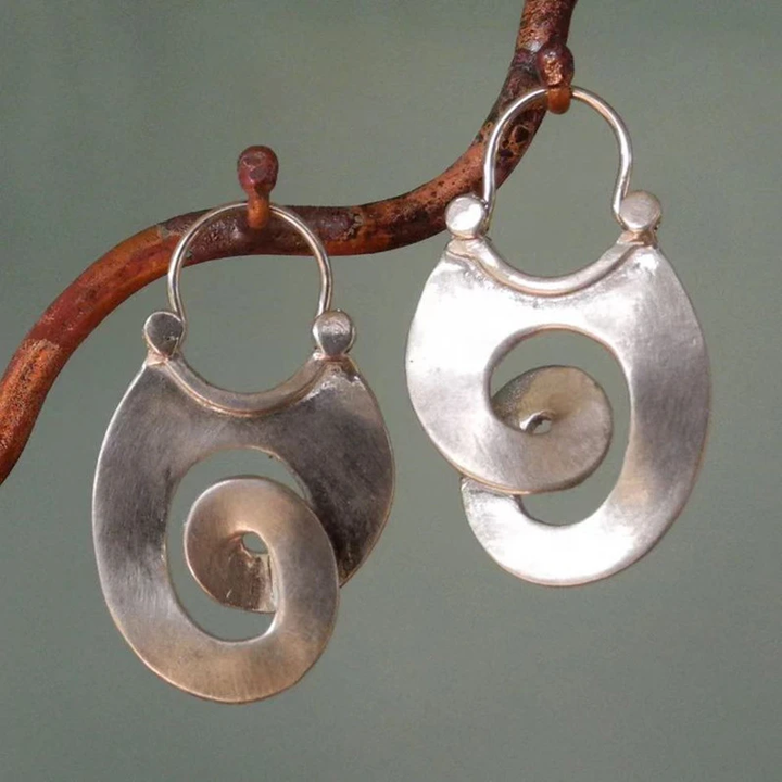 Pendientes de plata vintage