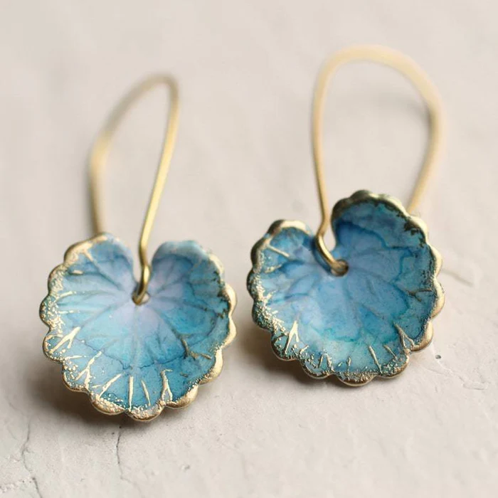 Pendientes Vintage Azules
