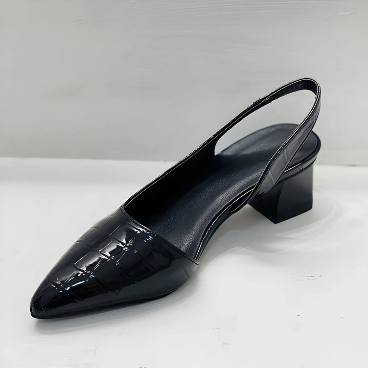 Olga - Zapatos de tacón cuadrado elegantes