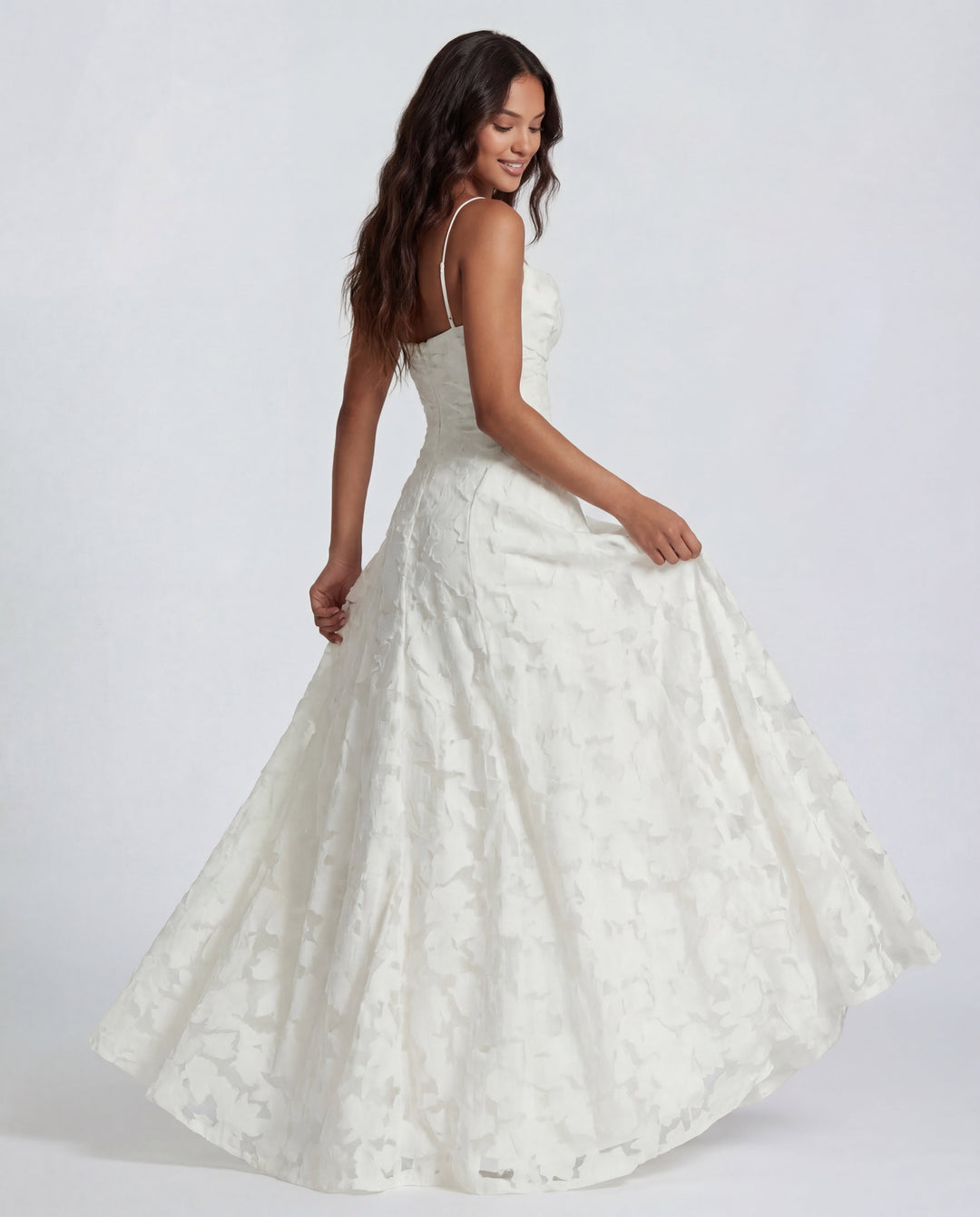 Sylvie | Vestido de Flores de Encaje