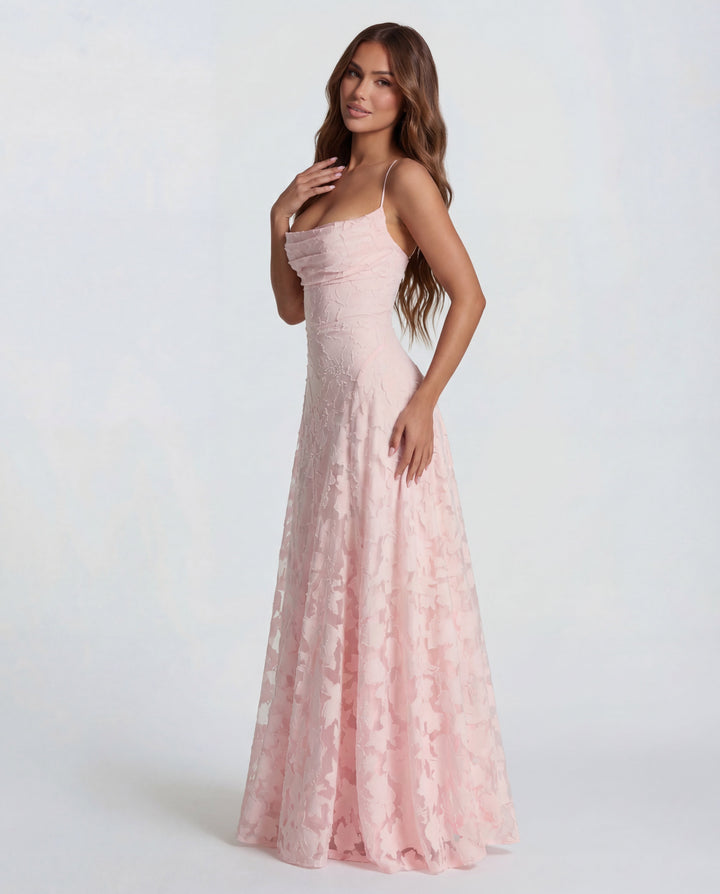 Sylvie | Vestido de Flores de Encaje
