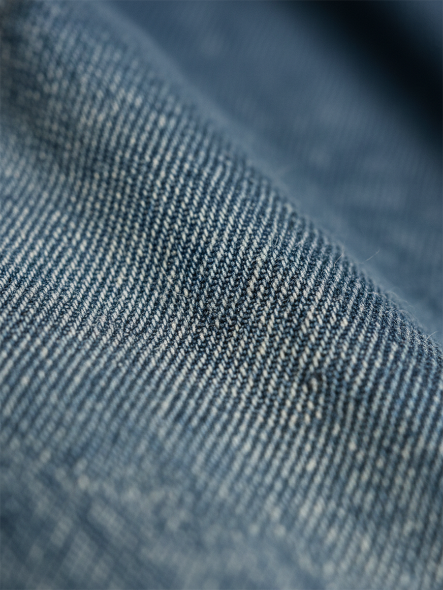 Karen | Vestido de Denim Vintage Lange con Toque Premium Suave
