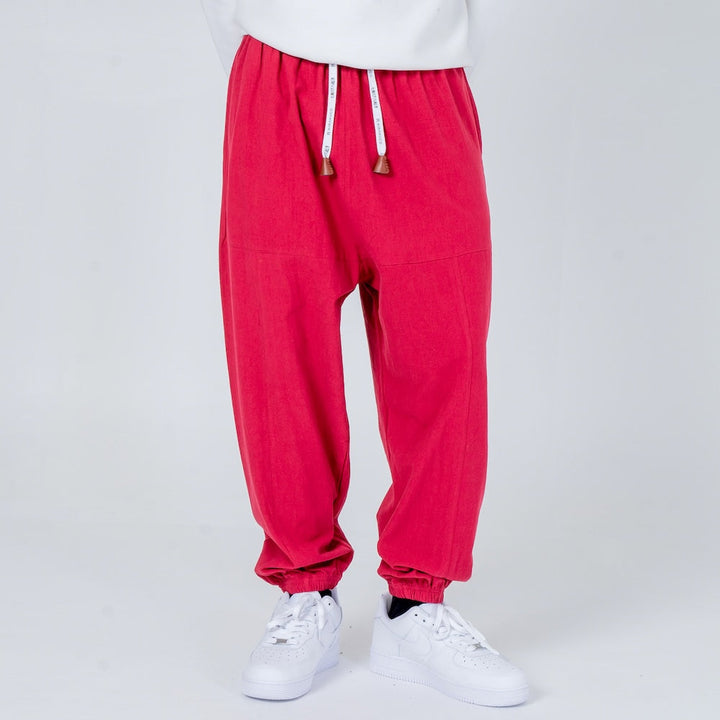Shao - Pantalón harem cómodo