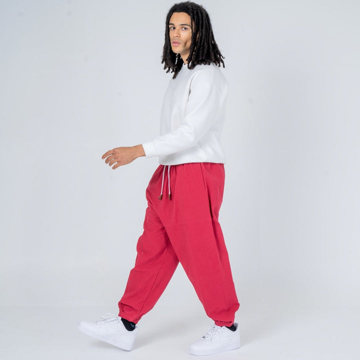 Shao - Pantalón harem cómodo