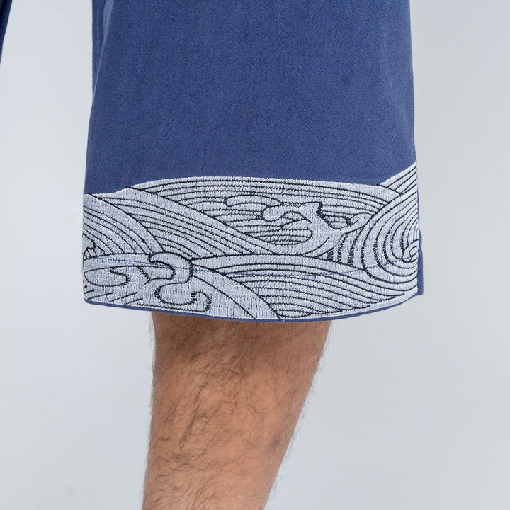 Taro - Pantalón cropped cómodo japonés